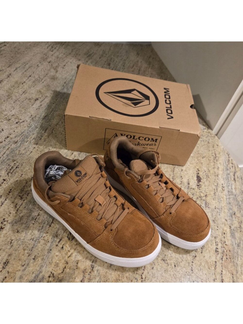 New! Volcom Evolve EH Comp Toe Work Shoes Electrical Hazard Men's 9.5W VM30226
